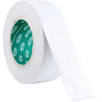 Image of White PVC Builders Tape - 75MM X 33M