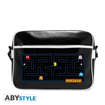 image of Pac-Man - Labyrinth Vinyl Messenger Bag