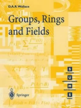 Image of Groups Rings and Fields by David A.R. Wallace Paperback
