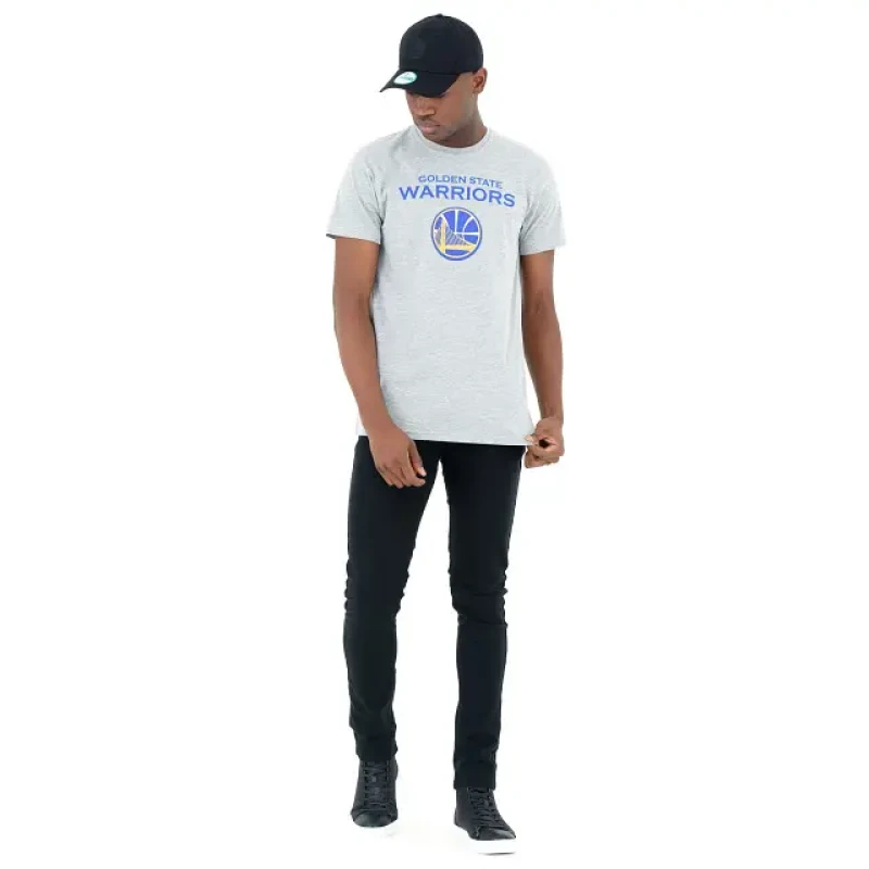 Image of new era T-Shirt Golden State Warriors Gris Male S