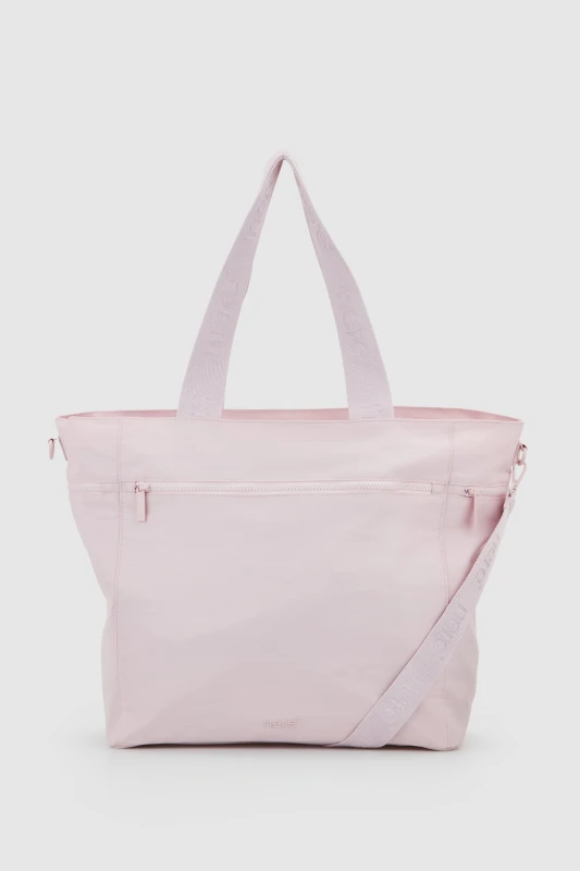 Image of Nere Travel Bondi Nylon Large Tote Bag Pink