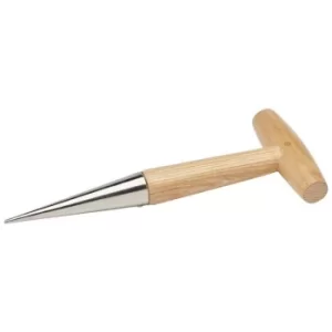 image of Draper Stainless Steel Dibber with Ash Handle