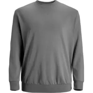 Image of Jack and Jones Crew Sweat Plus Size - Grey