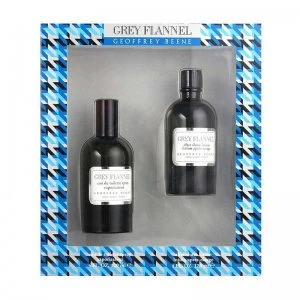 image of Geoffrey Beene Grey Flannel Gift Set 120ml Eau de Toilette + 120ml Aftershave Lotion