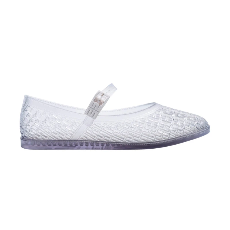 Image of Melissa Womens Harper Translucent Water Resistant Jelly Shoes Transparent female 4 (37)