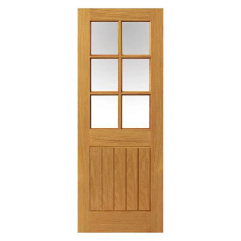 Image of JB Kind Doors Thames Oak 6 Light Internal Door - Finished