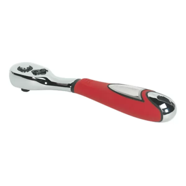 image of Genuine SEALEY AK966 Ratchet Wrench Offset Handle 1/4Sq Drive