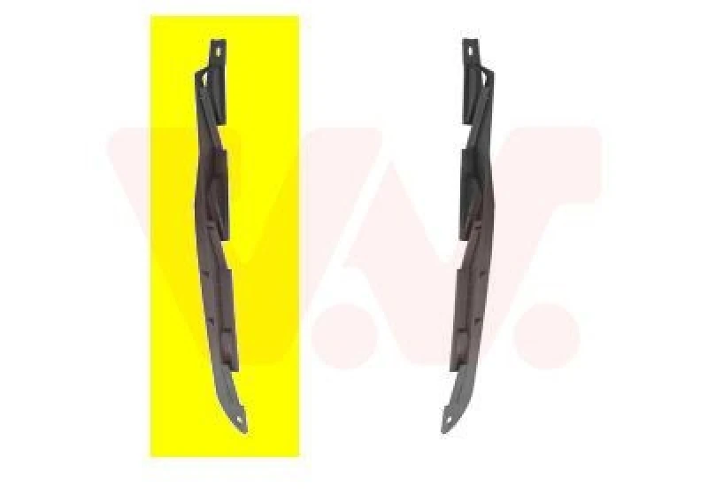Image of VAN WEZEL Bumper bracket VAN WEZEL 5826568