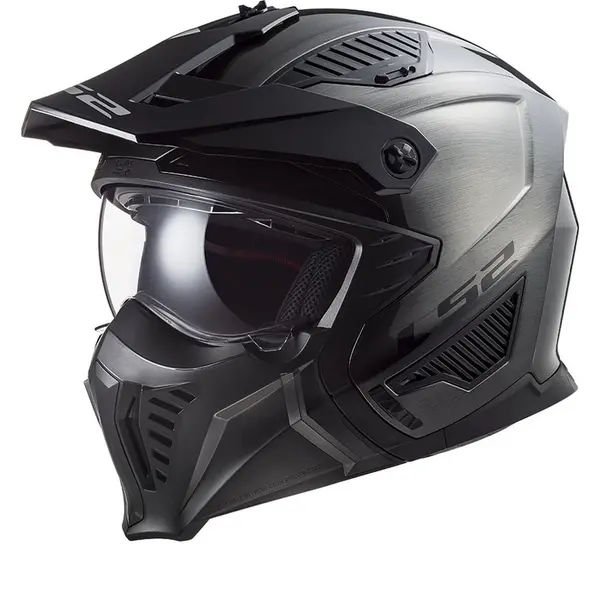 Image of LS2 OF606 Drifter Jeans Titanium 06 Multi Helmet Size 2XL