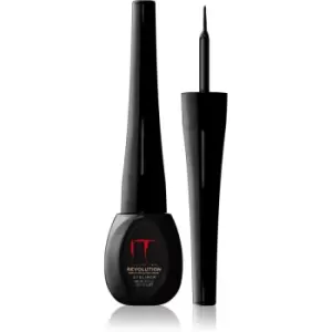 image of Makeup Revolution X IT liquid eyeliner shade Aren't You Going To Say Hello (Black) 6,5 g