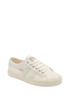 image of 'Coaster' Canvas Lace-Up Trainers