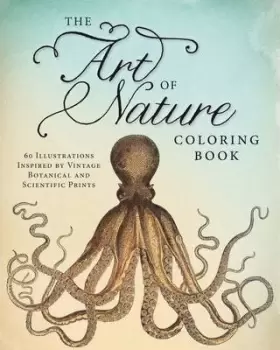 Image of The Art of Nature Coloring Book by Adams Media
