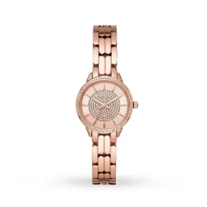 image of Allie Rose Gold Tone Ladies Watch