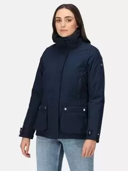 image of Regatta Leighton Jacket - Navy, Size 12, Women