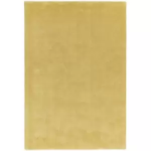 Image of Asiatic Carpets Aran Hand Woven Rug Jasmine Yellow - 120 x 180cm