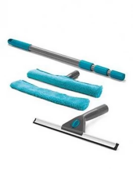 image of Beldray 5 Piece Microfibre Window Cleaning Set