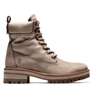 image of Timberland Courmayeur Valley Boot For Her In Beige Taupe, Size 8