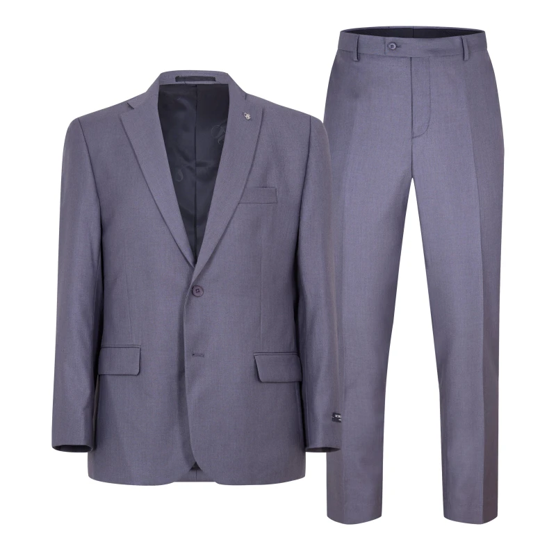 Image of Scotch and Soda Mens Suit Grey male 38 (48)