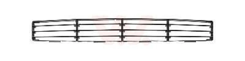 Image of VAN WEZEL Bumper grill VAN WEZEL 1858499