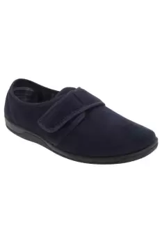 Image of Tom Imitation Suede Touch Fastening Slippers
