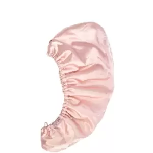 image of Kitsch Satin Wrapped Hair Towel - Blush