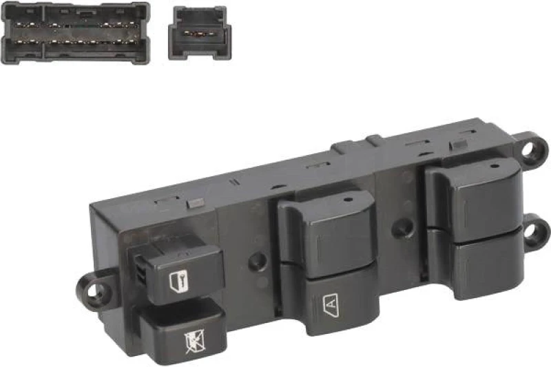 Image of Alfa e-Parts AF00463 Switch, window winder Left Front Switch,window winder (1761)