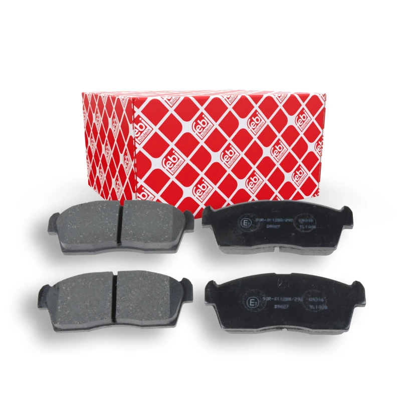 Image of FEBI BILSTEIN 16740 Brake pad set Front Axle, excl. wear warning contact Brake Pad Set,disc brake (402)
