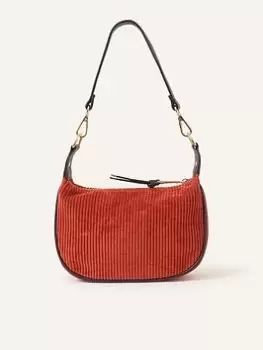 Image of Accessorize Mini Cord Shoulder Bag, Orange, Women