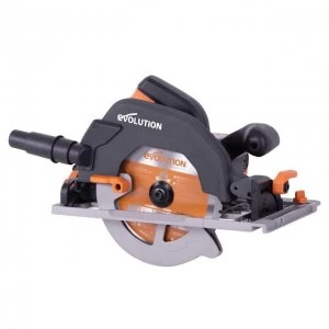 image of Evolution R185CCSX Circular Track Saw Kit 185mm 1600W 240V