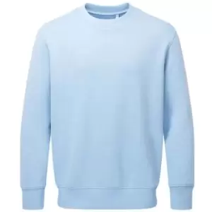 Image of Anthem Unisex Adult Organic Sweatshirt (3XL) (Light Blue)