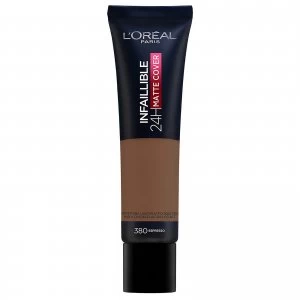 Image of LOreal Paris Infallible Matte Foundation 380 Espresso