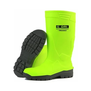 Image of FULL SAFETY FLUORO WELLINGTON BOOT S/Y 06.5/40 (Pair) - B-dri Footwear