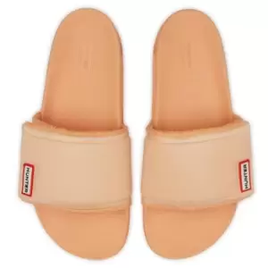 Image of Hunter Womens Original Adjustable Slides Summit Rise Peach 5