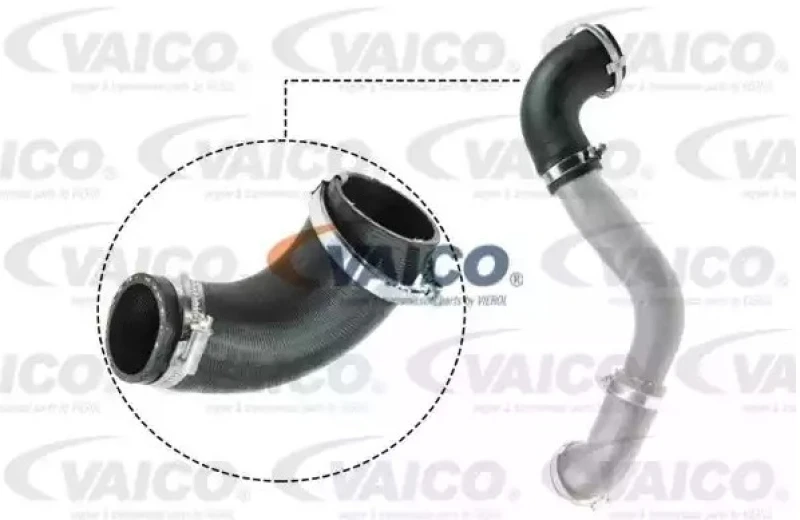 Image of Charger intake hose VAICO V25-1050