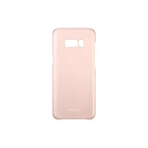 Image of Samsung EF-QG955CPEGWW Galaxy S8 Plus Clear Cover in Pink
