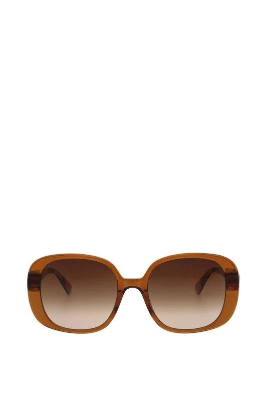 Image of Ted Baker Womens Emilia Sunglasses in Light Brown Light Brown Female One Size