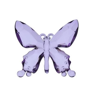 Image of Large Acrylic Butterfly Purple Ornament