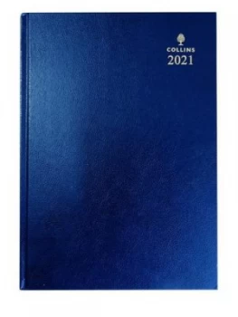 Image of Collins 40 A4 Week to View 2021 Diary Blue
