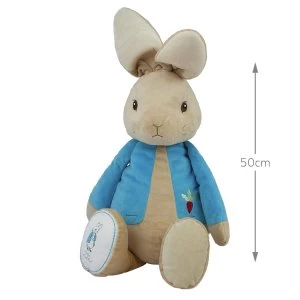 image of Beatrix Potter Giant 50xm My First Petter Rabbit Soft Toy