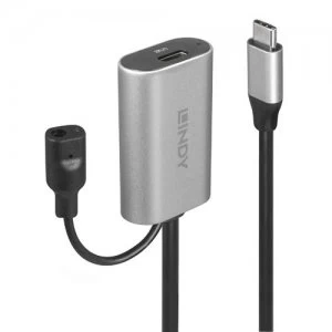 Image of Lindy 43271 USB cable 5m 3.2 Gen 1 (3.1 Gen 1) USB C Black