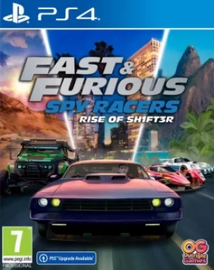 image of Fast and Furious Spy Racers Rise of SH1FT3R PS4 Game