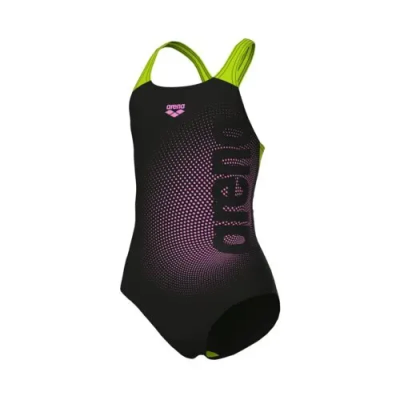 Image of One Piece swimsuit for girls Arena Dim Light Pro Noir Female 10/11 ans