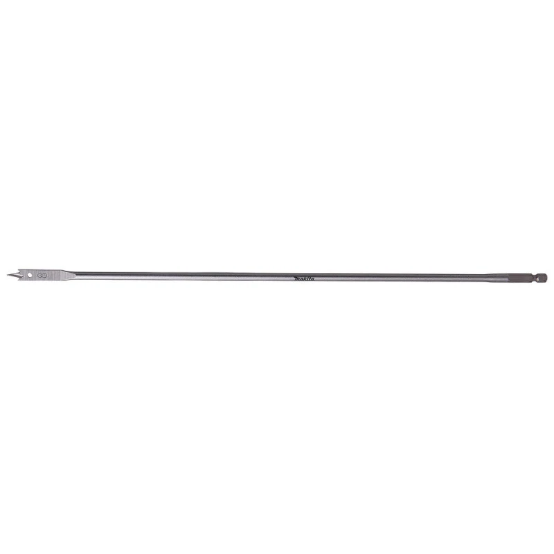 Image of Makita 1/4" Hex Shank Flat Wood Drill Bit E-17382 Diameter: 8mm
