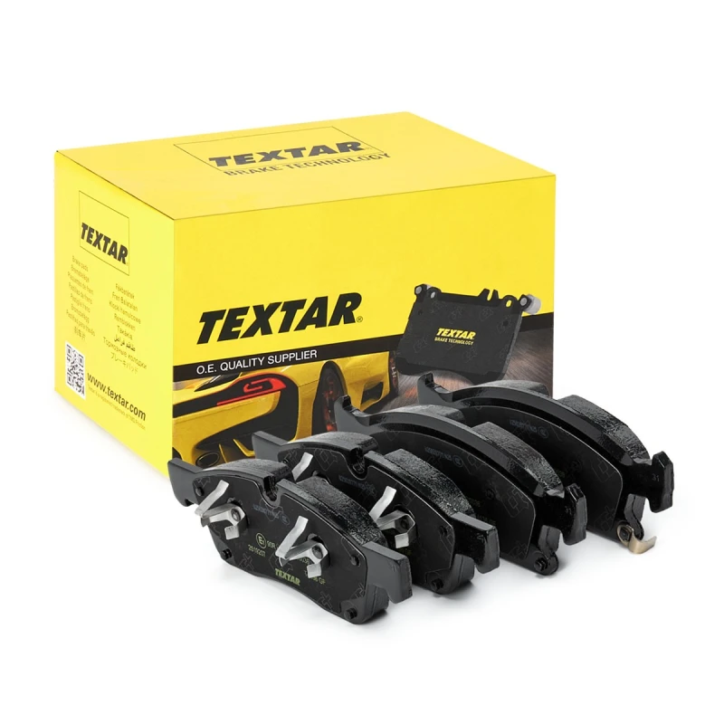 Image of TEXTAR 2519207 Brake pad set Q+ with acoustic wear warning Brake Pad Set,disc brake (402)
