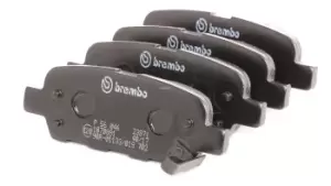 image of BREMBO BRAKE PAD SET OF 4 P56046