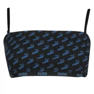 Puma Bandeau Top Ladies - Blue