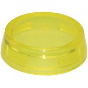 Image of Dome for paper insert x H 29.8mm x 9mm Blank Orange