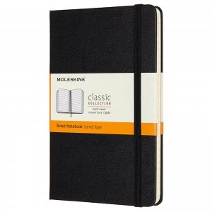 image of Moleskine Classic Ruled Hardcover Medium Notebook - Black