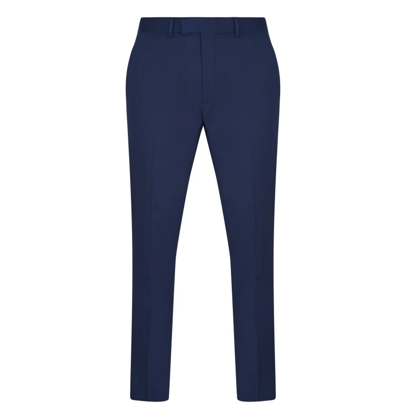 Image of Ted Baker Perthjr Regular Fit Trousers - Blue Blue 30 R