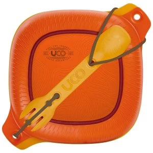 Image of UCO 4 Piece Mess Kit Orange/Yellow